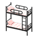 Animal Crossing Bunk Bed|Black / Checkered Image