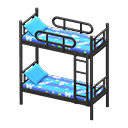 Bunk Bed Black / Space