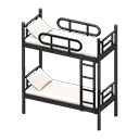 Bunk Bed Black / White