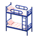 Bunk Bed Blue / Checkered