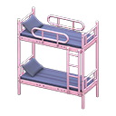 Bunk Bed Pink / Striped
