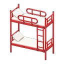 Bunk Bed Red / White