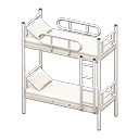 Bunk Bed White / White