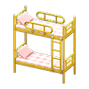 Bunk Bed Yellow / Checkered