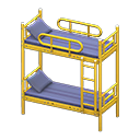 Bunk Bed Yellow / Striped