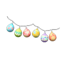 Animal Crossing Bunny Day Glowy Garland Image