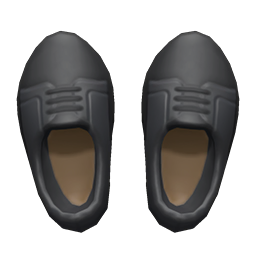 Animal Crossing Business Shoes|Black Image