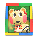 Animal Crossing Cally's Photo|Colorful Image