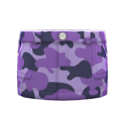 Camo Skirt Purple