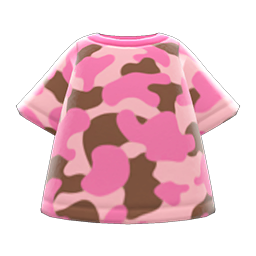 Camo Tee Pink