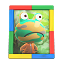 Animal Crossing Camofrog's Photo|Colorful Image