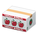 Cardboard Box Apples