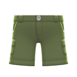 Animal Crossing Cargo Shorts|Avocado Image