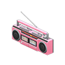 Cassette Player Pink