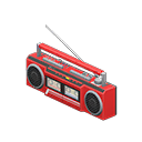 Cassette Player Red