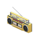 Cassette Player Yellow