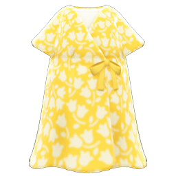 Casual Chic Dress Yellow