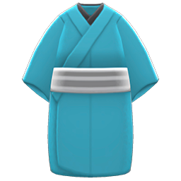 Animal Crossing Casual Kimono|Aqua Image