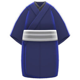 Casual Kimono Dark blue