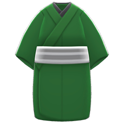 Casual Kimono Green