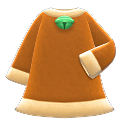 Animal Crossing Cat Dress|Brown Image