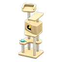 Animal Crossing Cat Tower|Beige Image