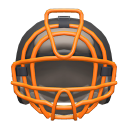 Catcher's Mask Orange