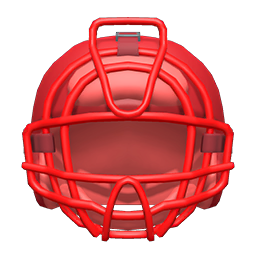 Catcher's Mask Red