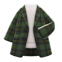 Animal Crossing New Horizons Checkered Chesterfield Coat Price - ACNH ...