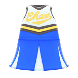 Cheerleading Uniform Blue