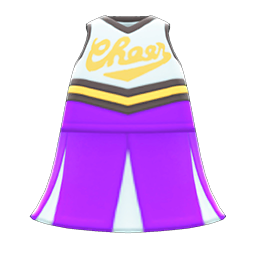 Cheerleading Uniform Purple