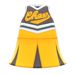 Cheerleading Uniform Yellow