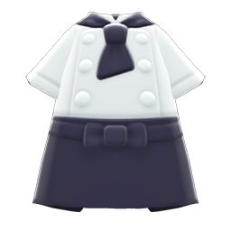 Animal Crossing Chef's Outfit|Black Image