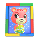 Animal Crossing Cheri's Photo|Colorful Image