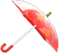 Animal Crossing Cherry Umbrella Image