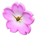 Animal Crossing Cherry-blossom Clock|Pink Image