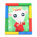 Animal Crossing Chevre's Photo|Colorful Image