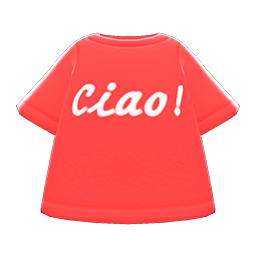 Animal Crossing Ciao Tee Image