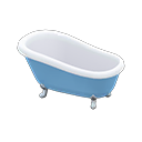 Claw-foot Tub Blue