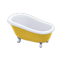 Claw-foot Tub Yellow