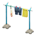 Clothesline Pole Blue / PE shirt