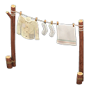 Clothesline Well-used