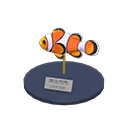 Animal Crossing Clown Fish Model Image