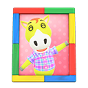 Animal Crossing Clyde's Photo|Colorful Image