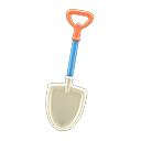 Colorful Shovel White