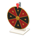 Animal Crossing Colorful Wheel|Black & red Image