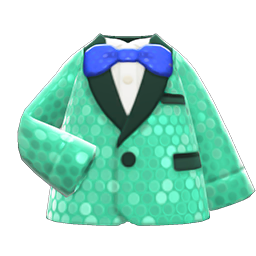Animal Crossing Comedian's Outfit|Aquamarine Image