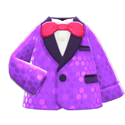 Comedian's Outfit Purple