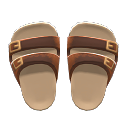 Comfy Sandals Brown