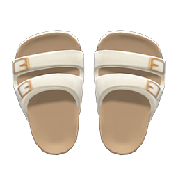 Comfy Sandals White